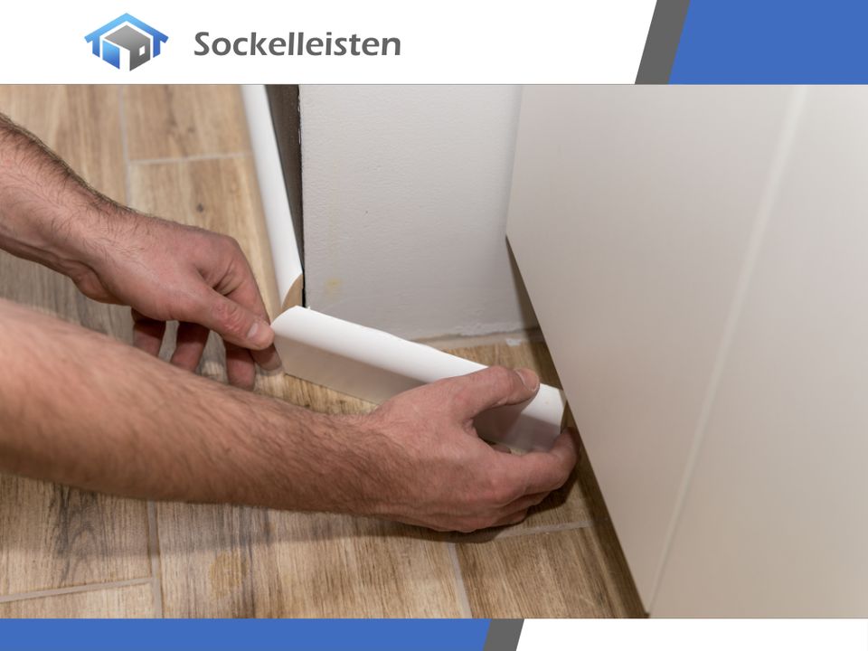 Sockelleisten Verlegung - Laminat,Vinyl, in Rostock