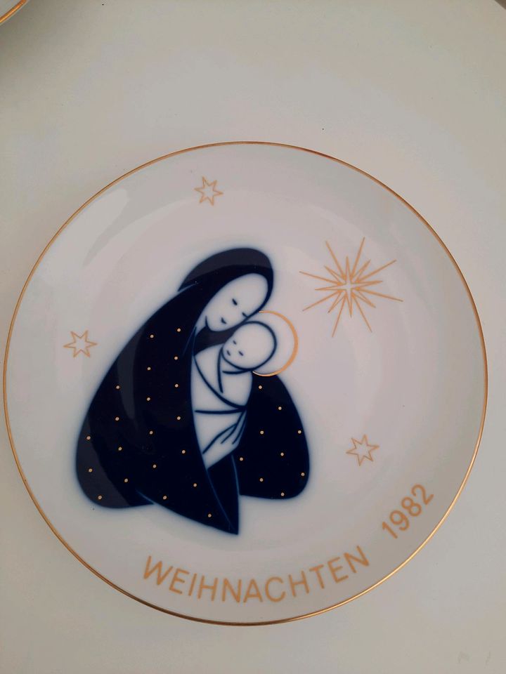 KPM Weihnachtsteller 1982 in Embsen