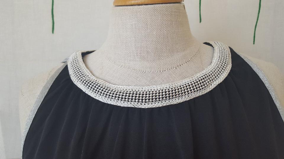 Gustav Top Tunika festlich Gr.XL Perlen schwarz Zara Paket in Bad Wünnenberg