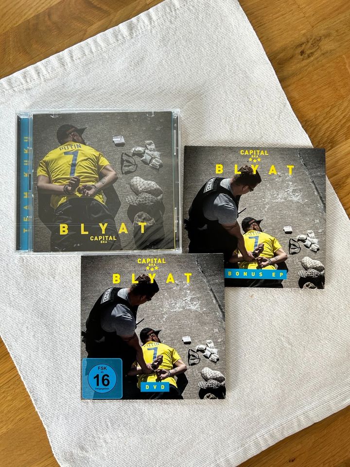 Capital Bra Blyat Album *neu* mit Bonus Cd und DVD in Wuppertal