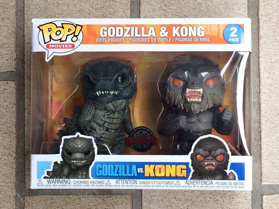 Funko Pop Godzilla vs King Kong 2er Set Figuren in München