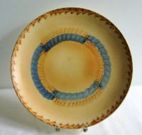 KUCHENPLATTE Teller TORGAU Keramik um 1930 handgemalt Sachsen - Hainichen Vorschau