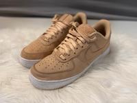 Nike Air Force 1 Beige braun nubukleder 43 Hessen - Schmitten Vorschau