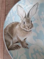 Servierschüssel Hase Bunny Williams Sonoma Damast Vintage Niedersachsen - Jork Vorschau