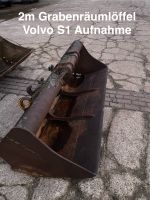 Grabenräumlöffel 2m Volvo S1 Aufnahme Niedersachsen - Vollersode Vorschau