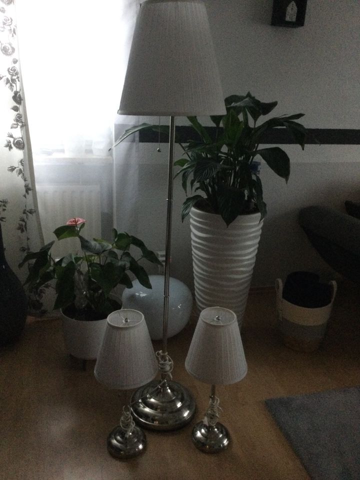 Ikea ARSTID zwei Tischlampen und Stehlampe in Hannover