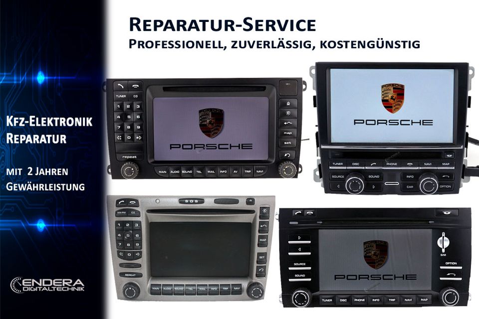 REPARATUR Navi Porsche Cayman, Boxster, Macan, Panamera, 991, Navi defekt, PCM reparieren in Frechen