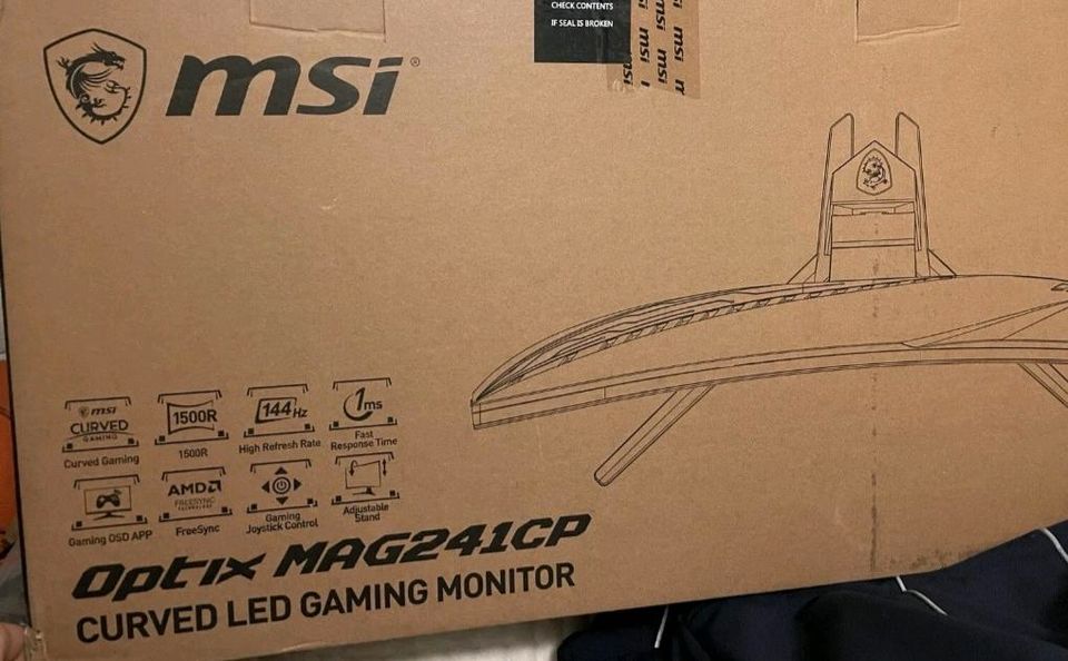 Msi Optix MAG241CP 1080p (60cm/ 24zoll) 144hz Freesync in Püttlingen