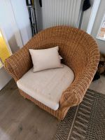 Rattan Sessel massiv Holz Sitz Sofa Hessen - Limburg Vorschau