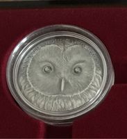 500 Togrog Mongolei 2011 -Ural owl/ Eule 1 Oz Silber Antik Finish Thüringen - Eisenach Vorschau