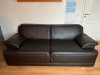 Zweisitzer Couch / Sofa dunkelbraun Kunstleder Nordrhein-Westfalen - Halle (Westfalen) Vorschau