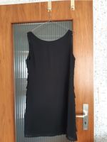 Schwarzes Minikleid mit kleinen Plissee Volants Gr 38-40 Hessen - Bad Soden am Taunus Vorschau