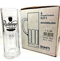 6x Radeberger Pilsener Maximilian 0,3l Krug Biergläser Bier Glas Sachsen-Anhalt - Queis Vorschau