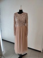 Abendkleid 1414.2 taupe Rose Pailletten langarm Gr. 40 Baden-Württemberg - Pfedelbach Vorschau