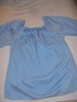 Carmen-Bluse hellblau/Gr. 38 - 42/NEU Rheinland-Pfalz - Alzey Vorschau