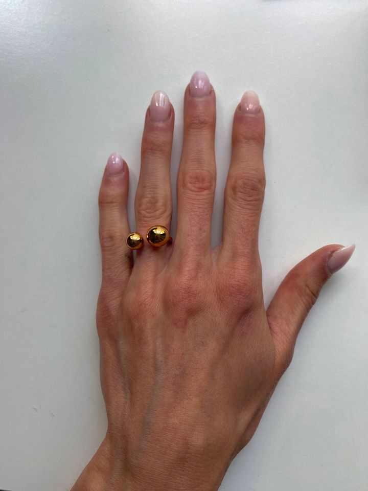 Safira Ring vergoldet Neu in Herne