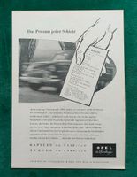 Opel Kapitän Rekord Reklame Werbung 1957 Niedersachsen - Danndorf Vorschau