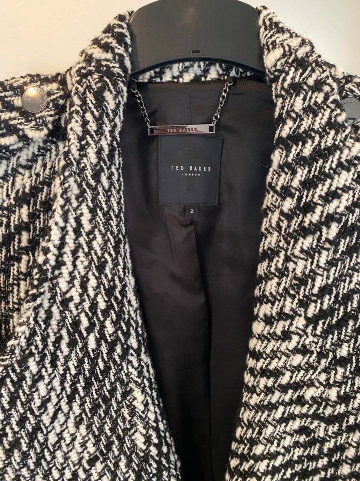 Ted Baker Tweed Jacke Roseby Größe 2 in Düsseldorf