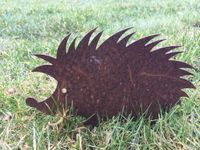 Igel - Metallfiguren geschnitten für Garten, Rost, Deko, Versand Niedersachsen - Hagen am Teutoburger Wald Vorschau