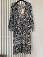 Damenkleid, Größe 38, darkblue-Creme Muster Pankow - Prenzlauer Berg Vorschau