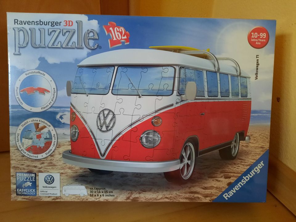 3D Puzzle Volkswagen T1, Surfer Edition, Ravensburger in Neustadt a.d.Donau