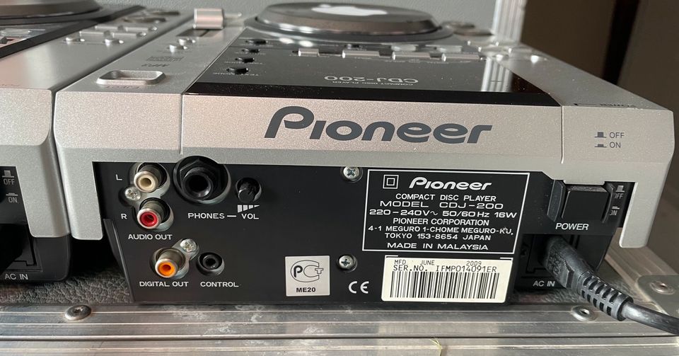 Pioneer CDJ 200  2 Stück in Piesport