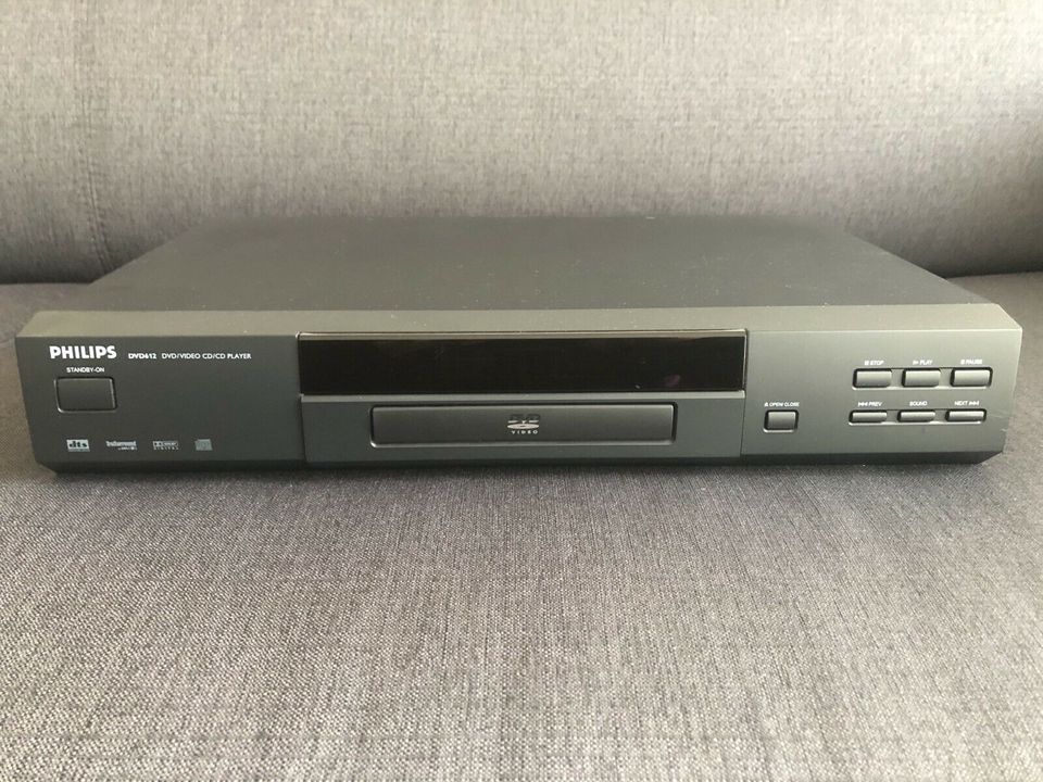 DVD Player Philips DVD612 ohne Fernbedienung in Korb