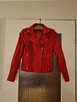 Damen Leder Jacke Lederjacke Vero Moda rot Gr. M / Gr. 38 Köln - Zollstock Vorschau