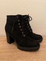 Damen Schuhe Stiefeletten schwarz wie NEU Gr.38 Boots Textil Bayern - Fürstenzell Vorschau