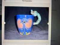 Verkaufe eine Tasse mit Elefantenhenkel, 9 cm hoch Baden-Württemberg - Plochingen Vorschau