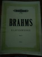 Noten Brahms Klavierwerke Band 1 Dresden - Loschwitz Vorschau