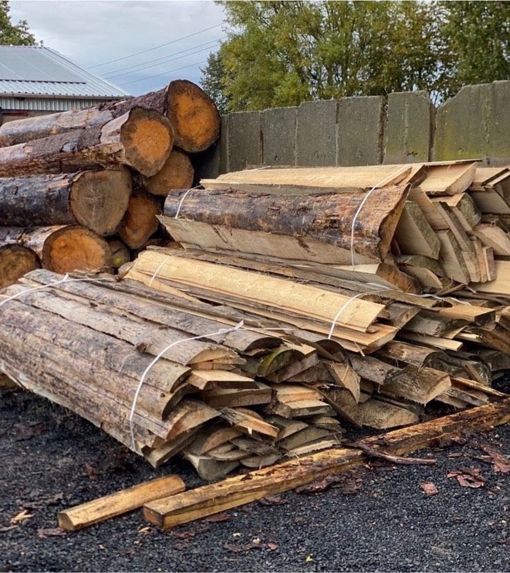 Feuerholz Kamin Ofen Brennholz Schwarten viel Holz für wenig Geld in Löbau