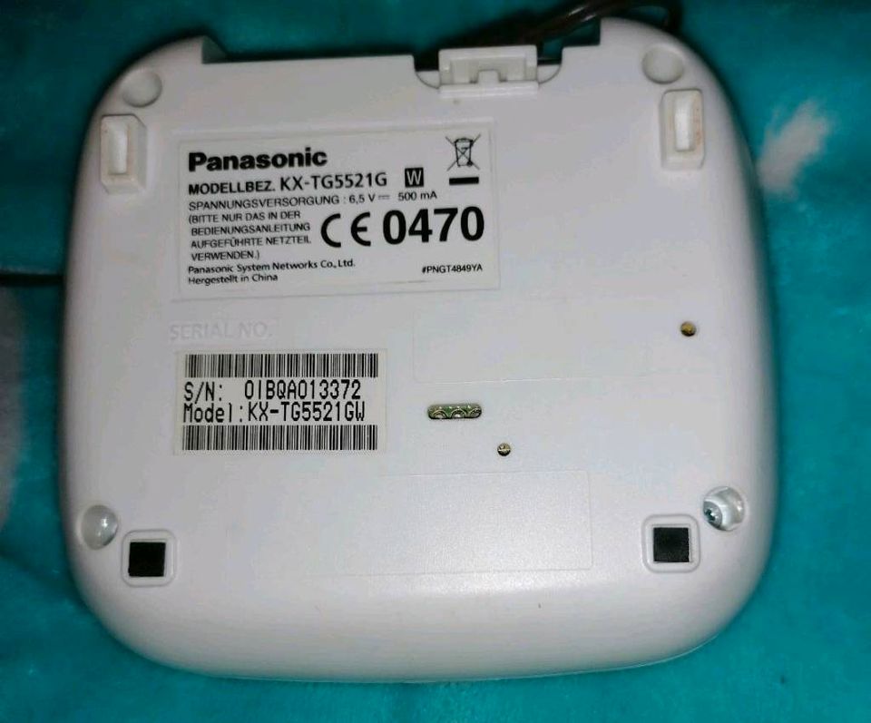 Anrufbeantworter Ladestation Onis Panasonic KX-TG552 in Kempten
