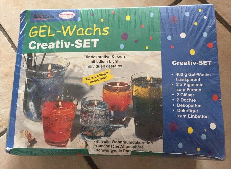 Gel Wachs Creativ Set Basteln NEU OVP in Schweppenhausen