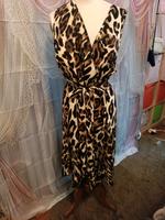 Leopard Kleid Hängerchen Gr ca 44 46 48 ❤️ Bremen - Huchting Vorschau