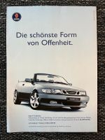 Saab 9-3 Werbung / Reklame von 2001 aus einem Magazin Niedersachsen - Wolfsburg Vorschau