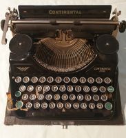Schreibmaschine Continental antik mit Koffer Bayern - Altdorf bei Nürnberg Vorschau