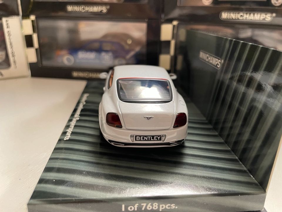 Minichamps 2009 Bentley Continental Supersports 1:43 Modellauto in Hamburg