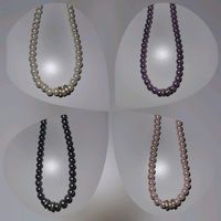 Perlenkette 4er Set mit Steinchen Hessen - Heusenstamm Vorschau