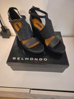 Elegante Belmondo Leder-Sandaletten – Größe 39 Borsdorf - Zweenfurth Vorschau