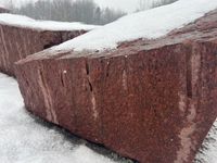 Roter Rantsteine Bordstein Mauerstein Granitstein Naturstein Sachsen - Görlitz Vorschau