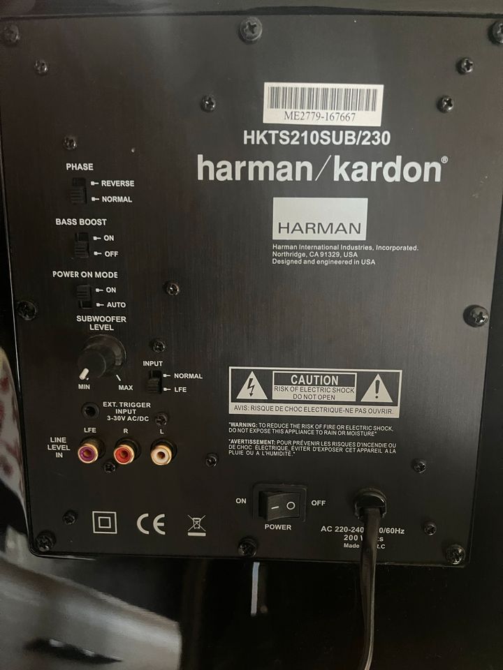 Harman Kardon AVR 370 7.1 mit 5.1 System in Saarbrücken