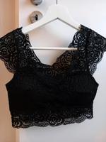 top bluse zara schwarz neu damen gr. s 36 spitze Nordrhein-Westfalen - Gescher Vorschau