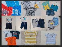 Kleidungspaket Set Sommer Shirt kurzarm Shorts Jungen Baby 74 80 Brandenburg - Oranienburg Vorschau