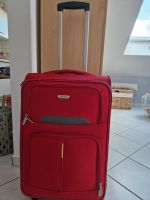 Koffer Trolley Nylon Stoffbezug Grösse M in Rot von Travelite Hessen - Obertshausen Vorschau