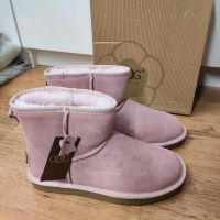 OOG Leder Boots Lammfellboots Gr. 40 rosa neu Nordrhein-Westfalen - Wettringen Vorschau