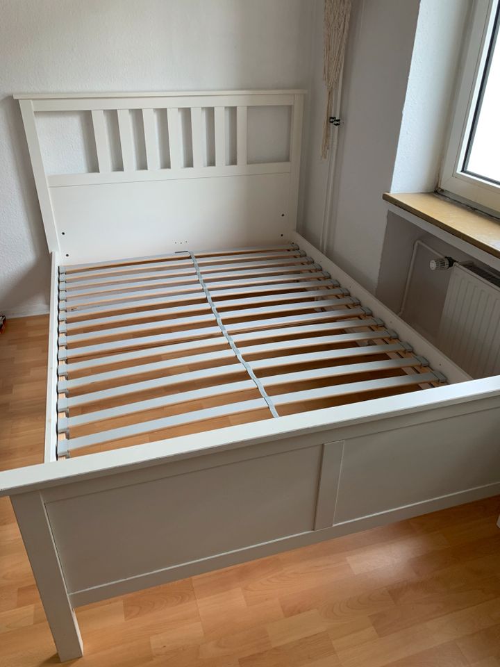 IKEA HEMNES Bett weiß gebeizt 140x200 in Köln