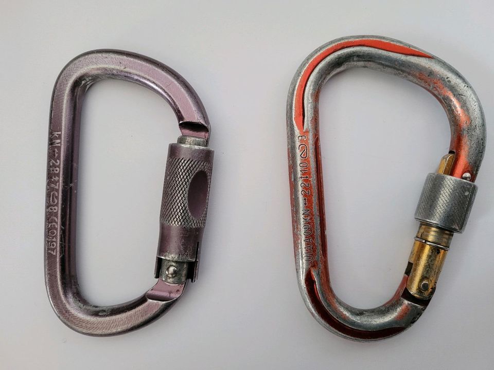 Karabiner Schraubkarabiner Petzl Klettern in Berlin