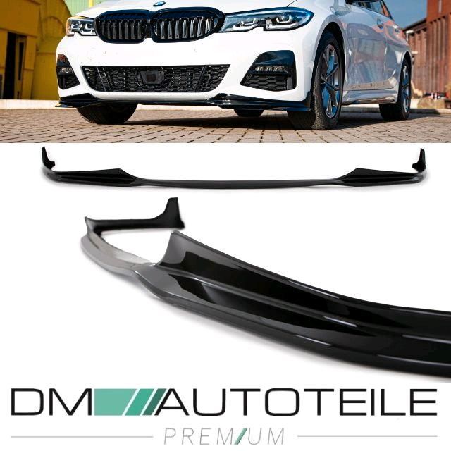 Frontspoiler schwarz Glanz für BMW 3er G20 G21 M-Paket ab 2019 in Calden