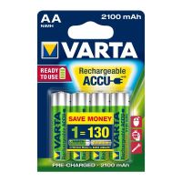 Varta Akku Rechargeable Accu Mgnon AA Ready 2 Use NiMH 2100mAh Herzogtum Lauenburg - Lauenburg Vorschau